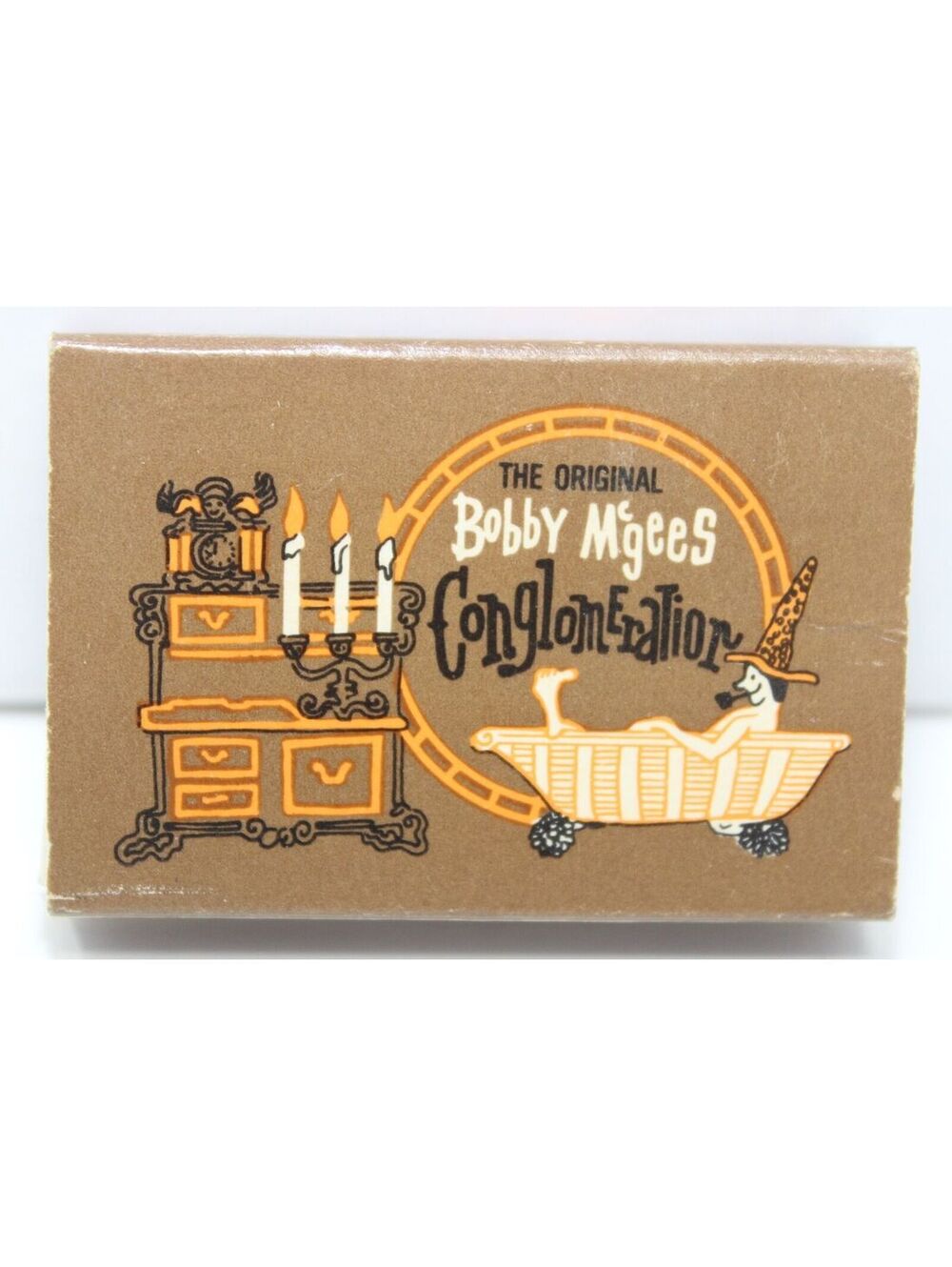 VTG Matchbook The Original Bobby Mcgees Conglomeration Restaurant & Discotheque